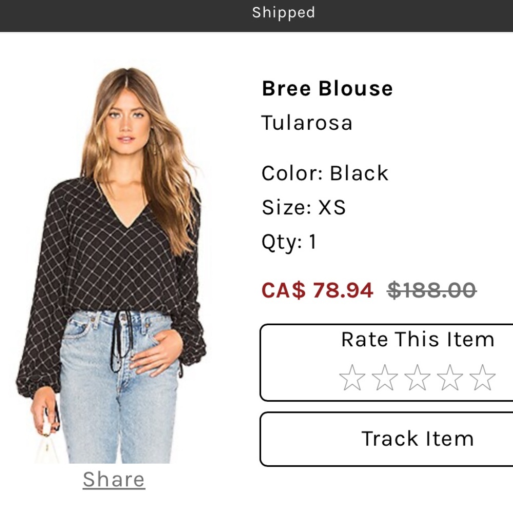 Tularosa Bree Blouse